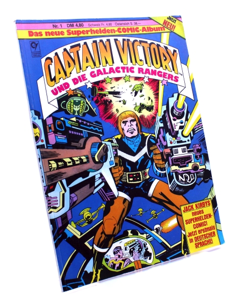 Captain Victory und die Galactic Rangers Comic Album Nr. 1 von Condor Verlag